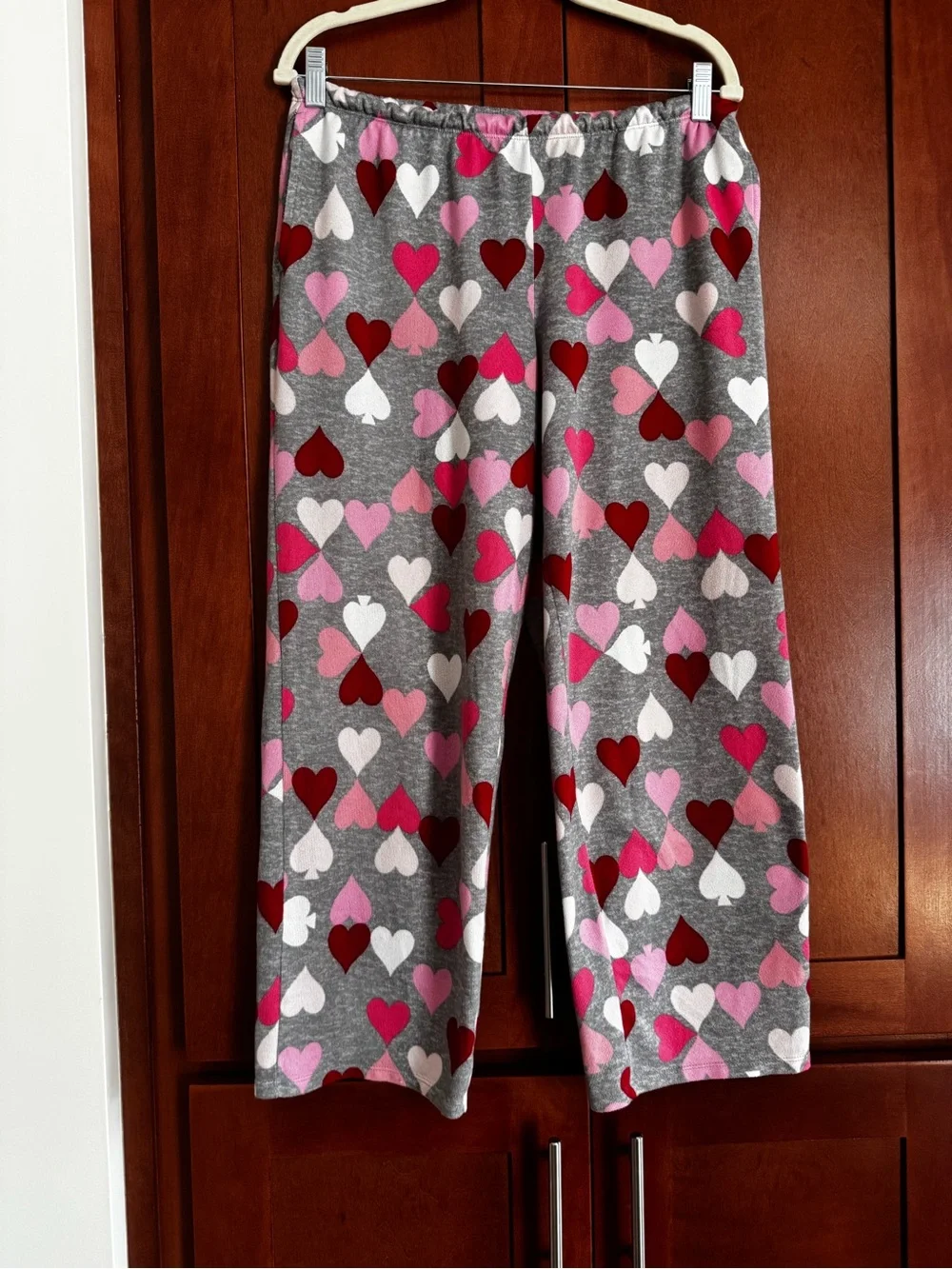 Kate Spade New York Multicolor Heart Print 2-Piece Pajama Set | Size Small
